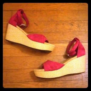 UGG Suede wedge sandals